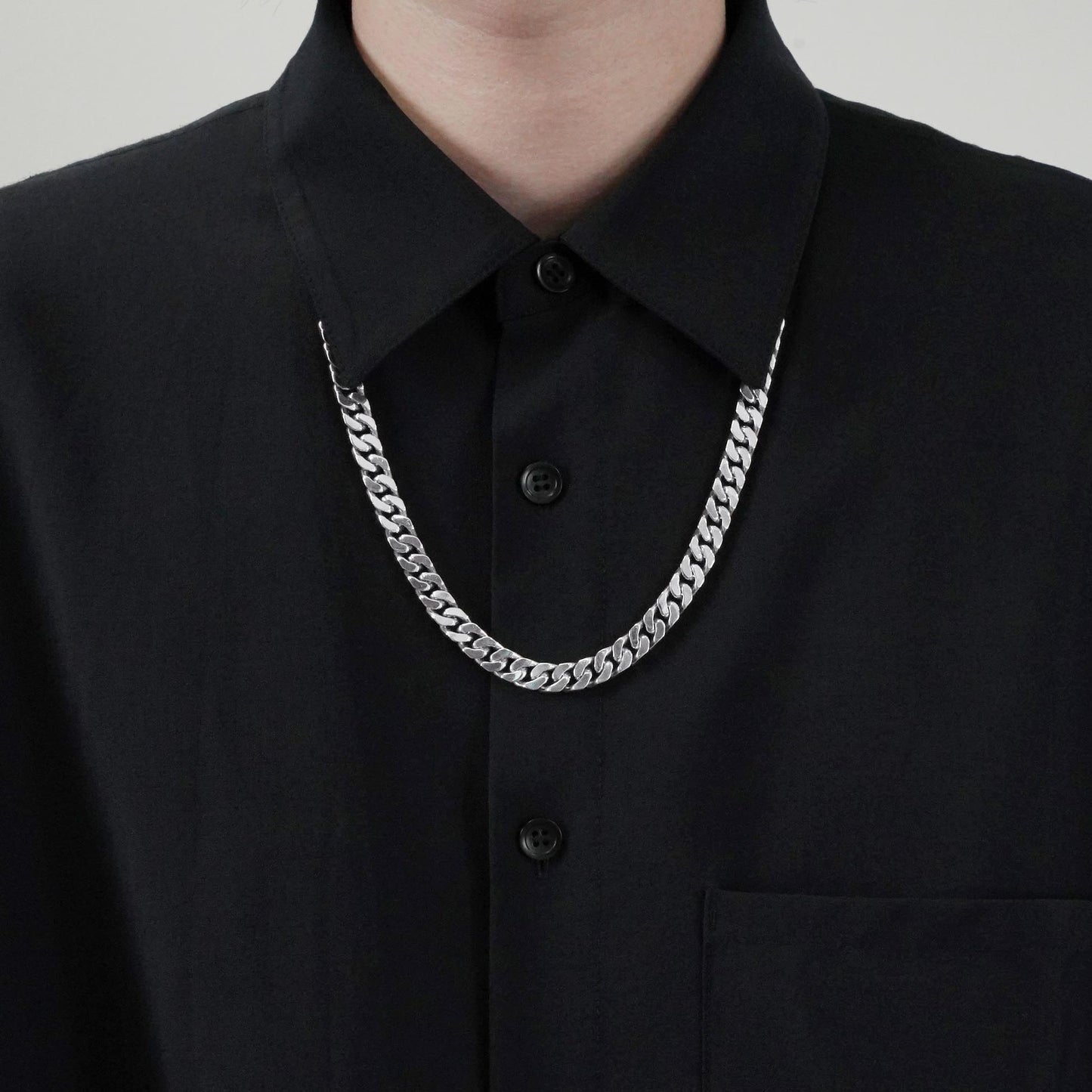 HERMES ブックルセリエ レザー ネックレス