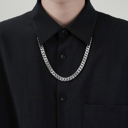 HERMES ブックルセリエ レザー ネックレス