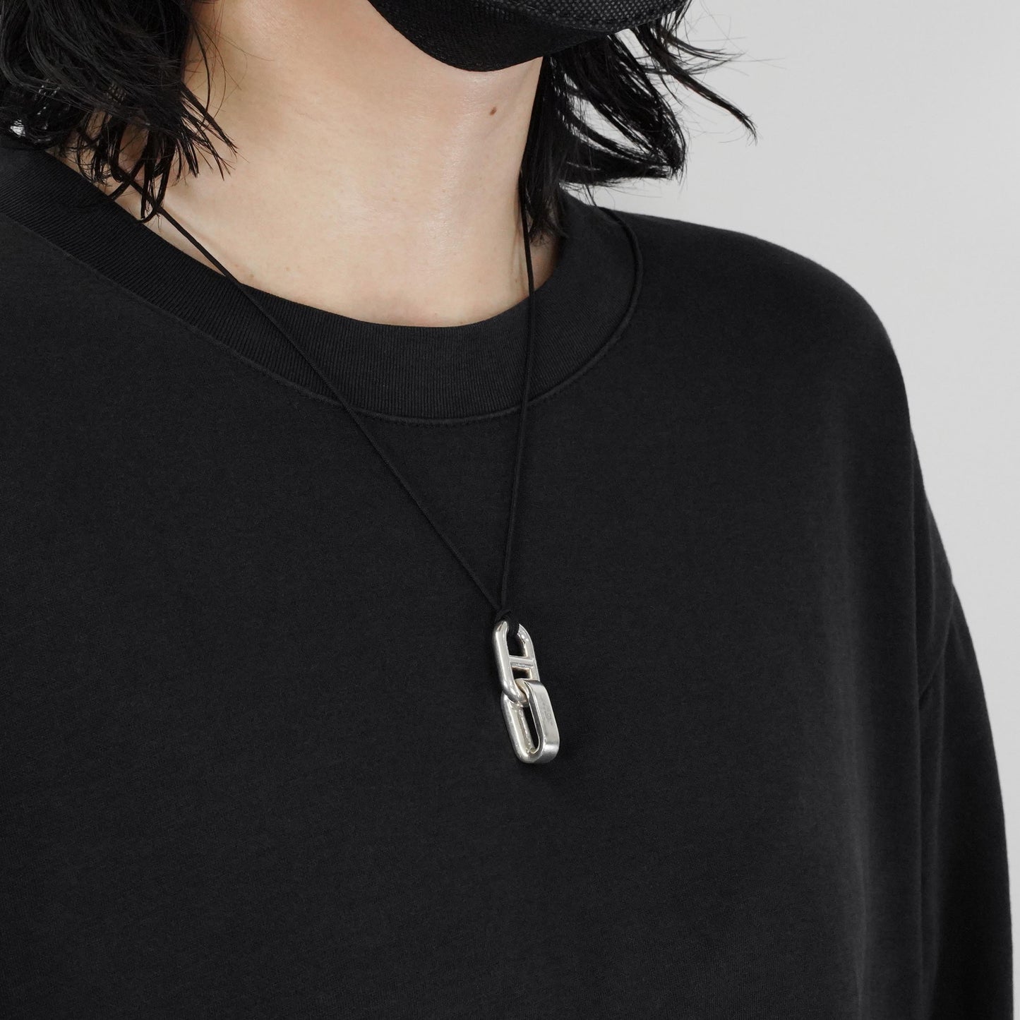 HERMES シェーヌダンクル ペンダントネックレス