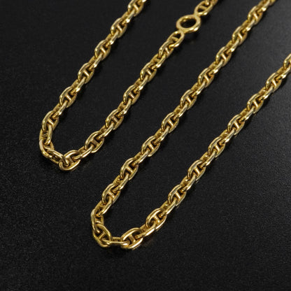 HERMES シェーヌダンクル TTPM YGネックレス