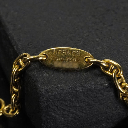 HERMES シェーヌダンクル TTPM YGネックレス
