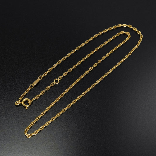 HERMES シェーヌダンクル TTPM YGネックレス
