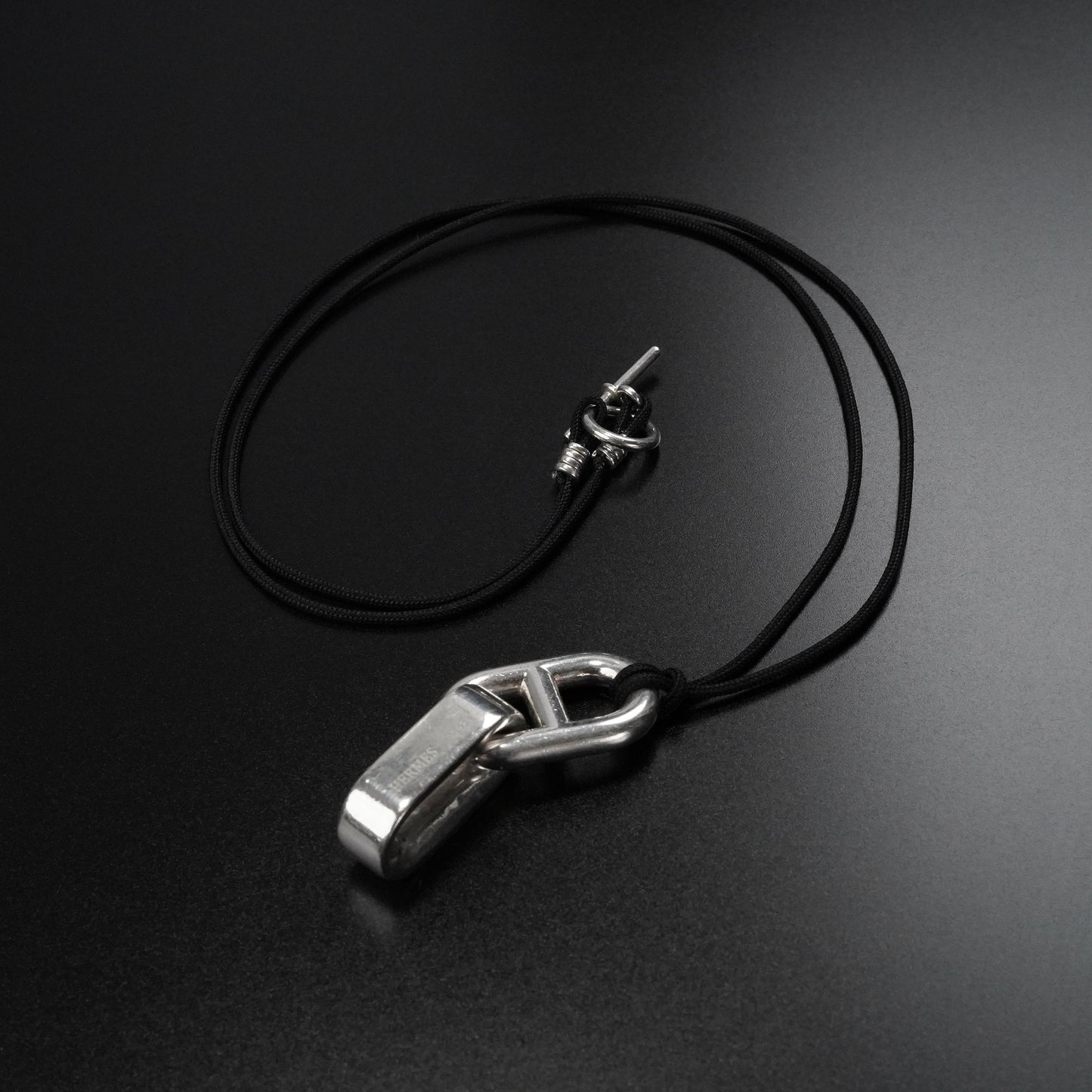 HERMES シェーヌダンクル ペンダントネックレス