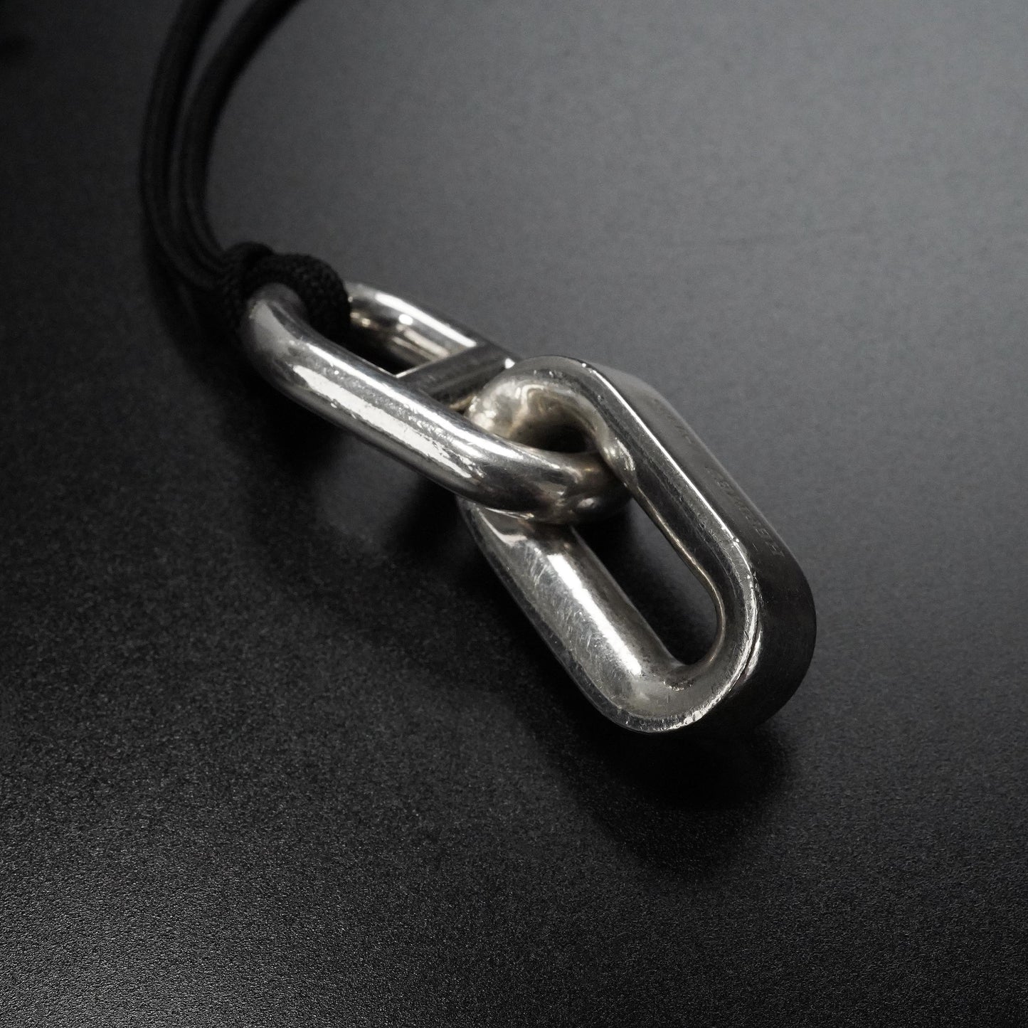 HERMES シェーヌダンクル ペンダントネックレス