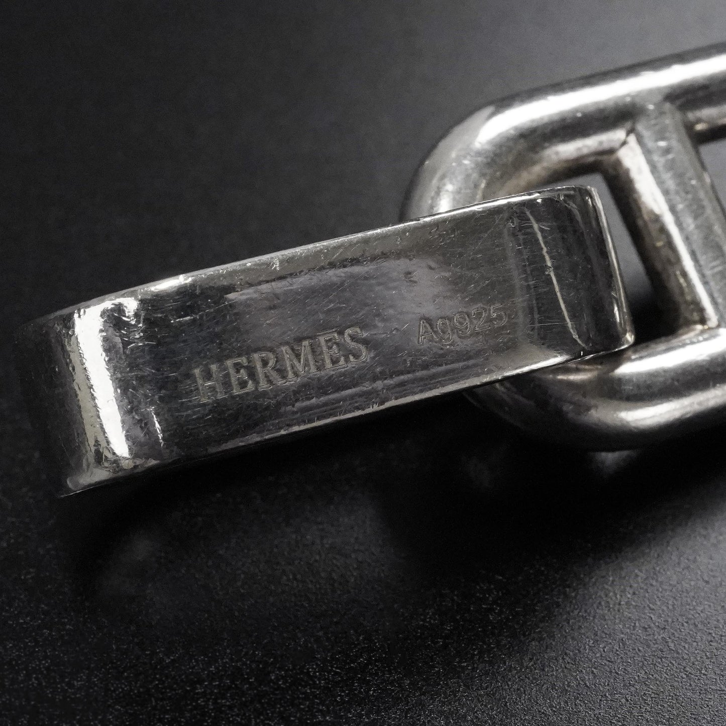 HERMES シェーヌダンクル ペンダントネックレス