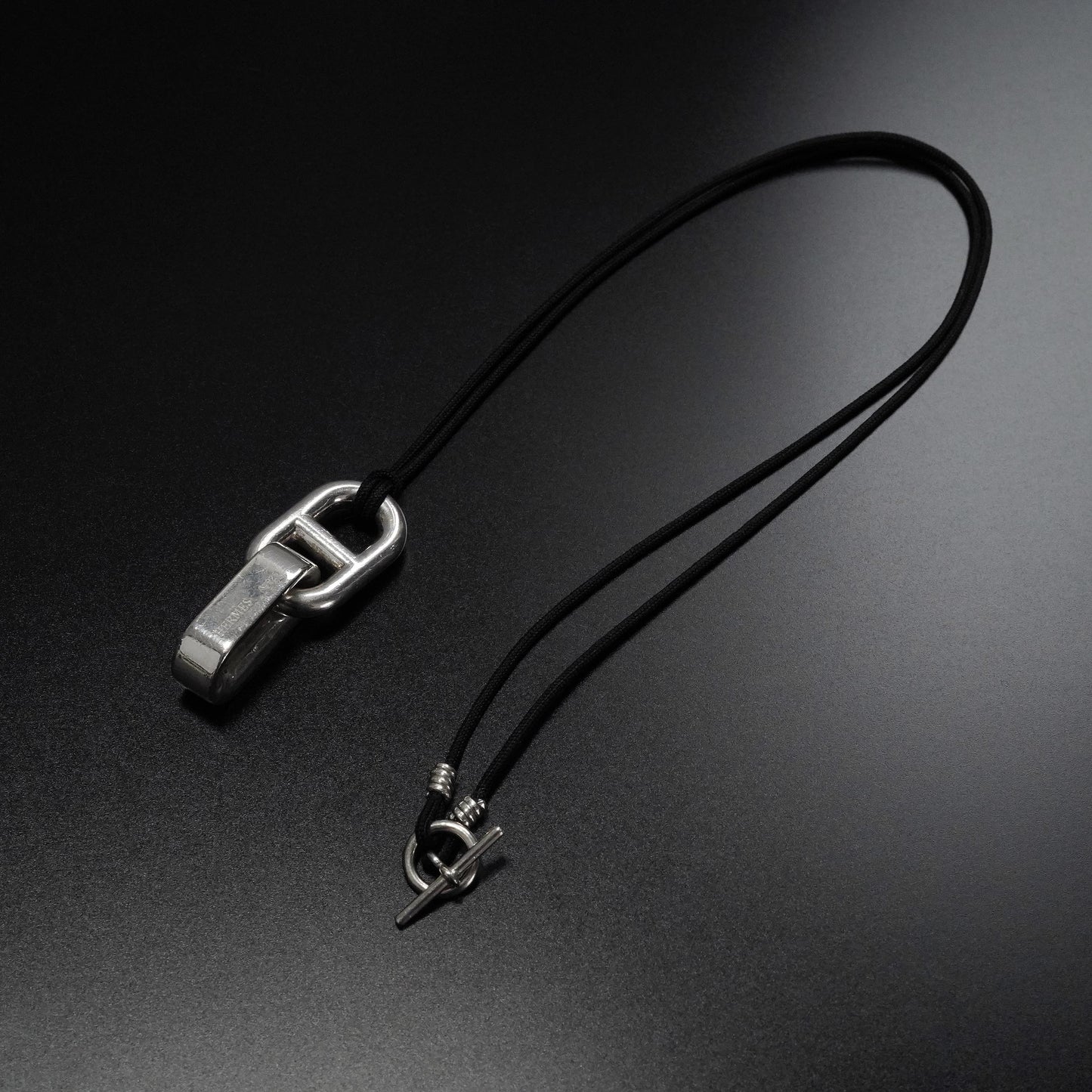 HERMES シェーヌダンクル ペンダントネックレス