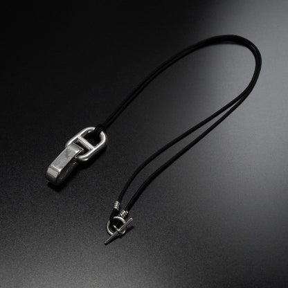 HERMES シェーヌダンクル ペンダントネックレス
