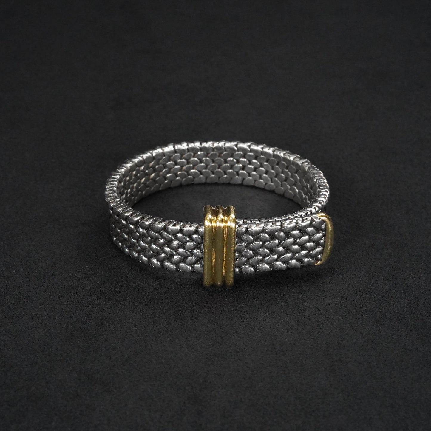 HERMES ベルトモチーフ YGコンビ ブレスレット