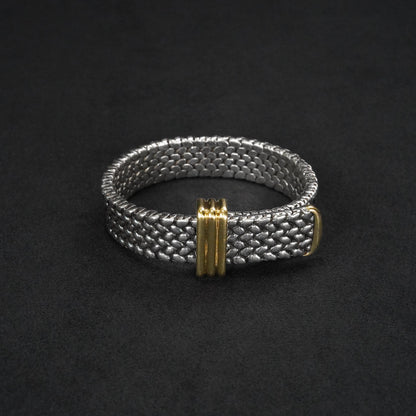 HERMES ベルトモチーフ YGコンビ ブレスレット