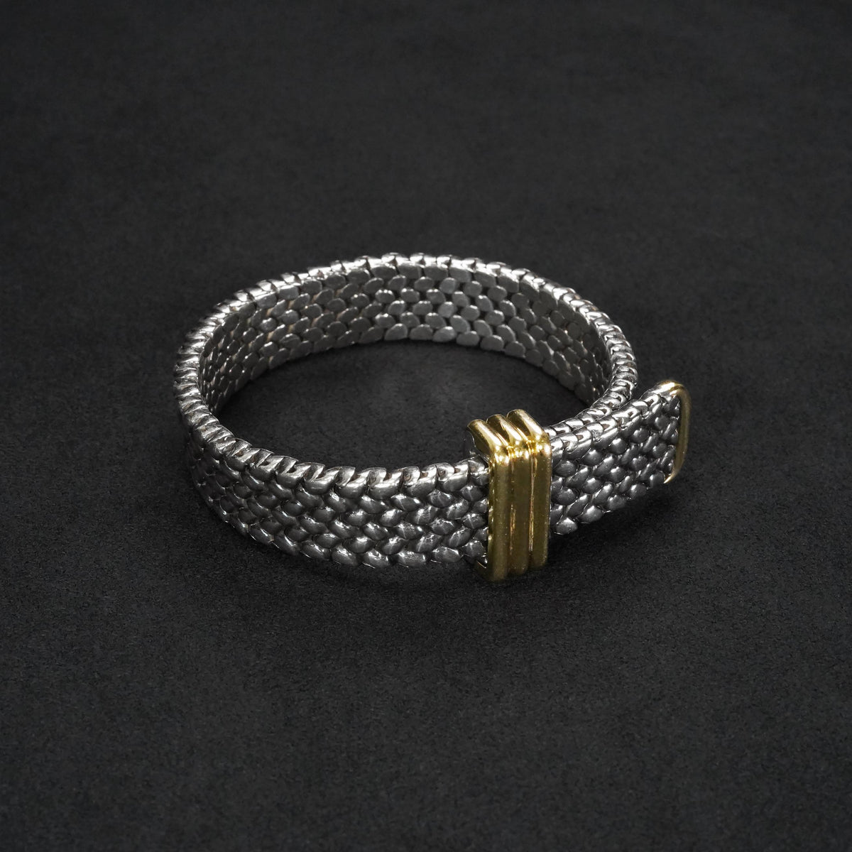 HERMES ベルトモチーフ YGコンビ ブレスレット
