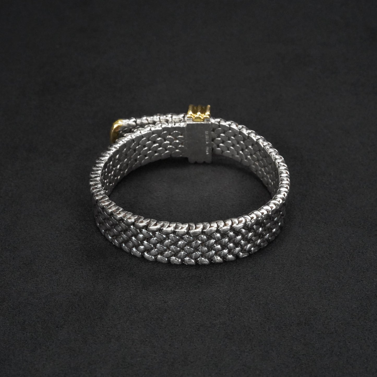 HERMES ベルトモチーフ YGコンビ ブレスレット