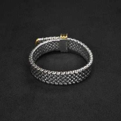 HERMES ベルトモチーフ YGコンビ ブレスレット