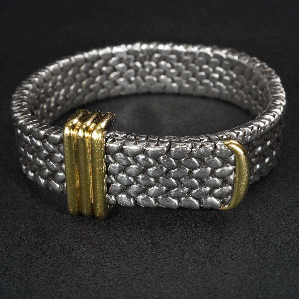 HERMES ベルトモチーフ YGコンビ ブレスレット