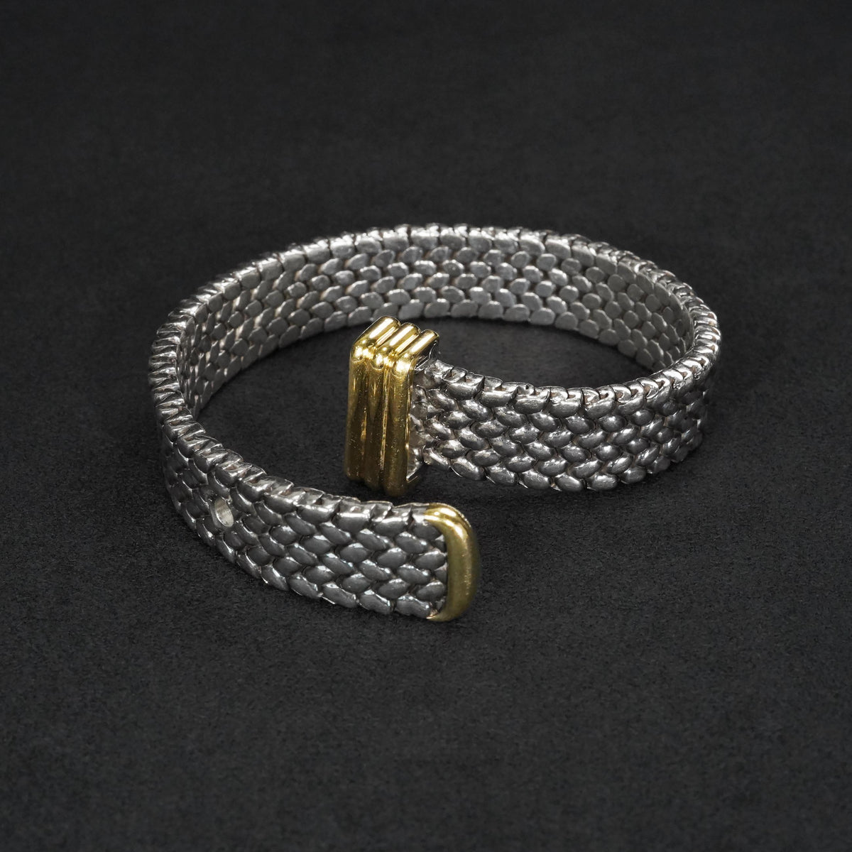HERMES ベルトモチーフ YGコンビ ブレスレット