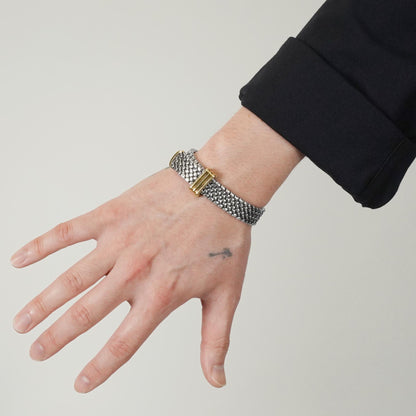 HERMES ベルトモチーフ YGコンビ ブレスレット