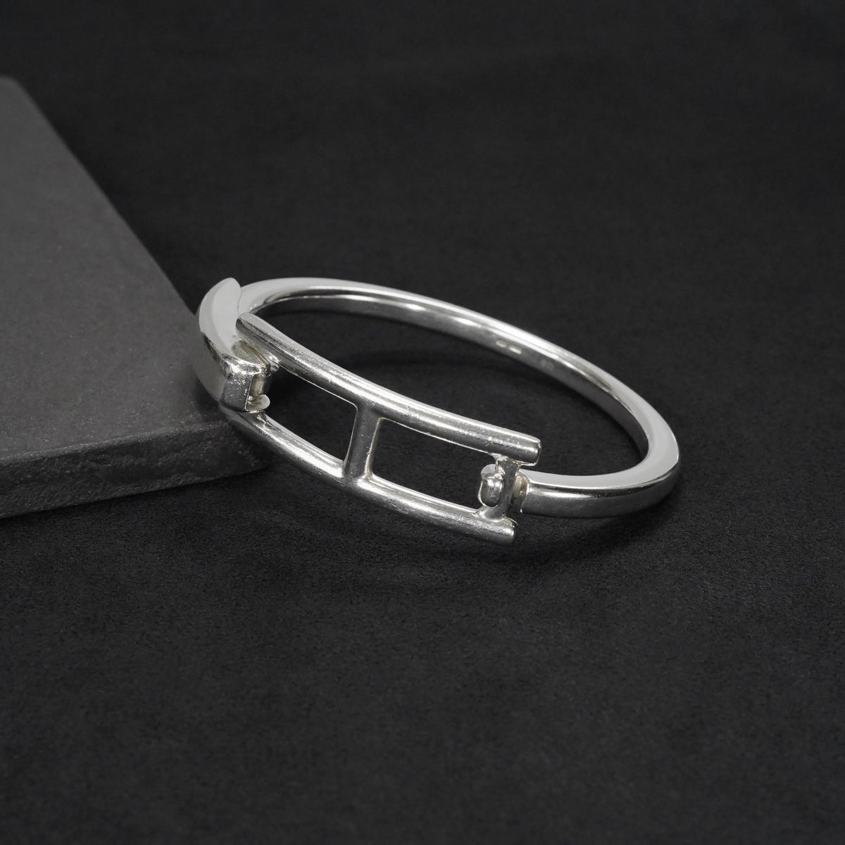 HERMES クラップ ブレスレット STサイズ