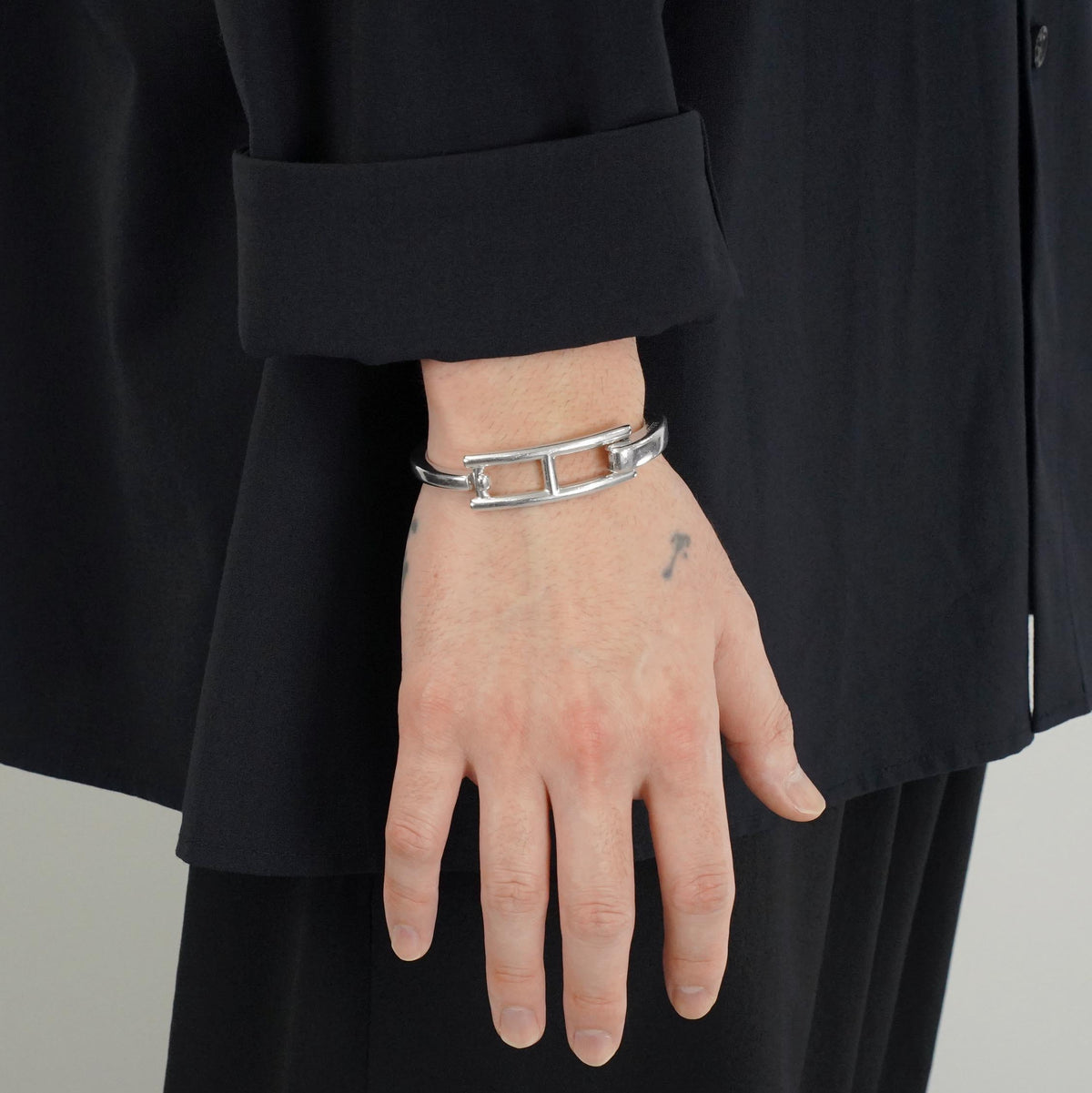 HERMES クラップ ブレスレット STサイズ