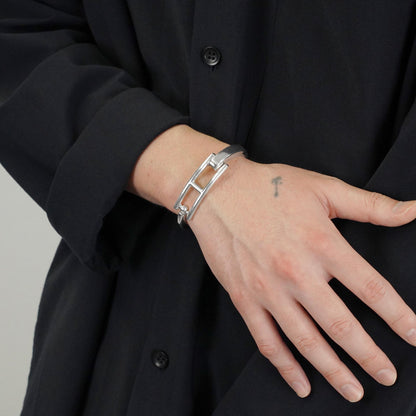 HERMES クラップ ブレスレット STサイズ