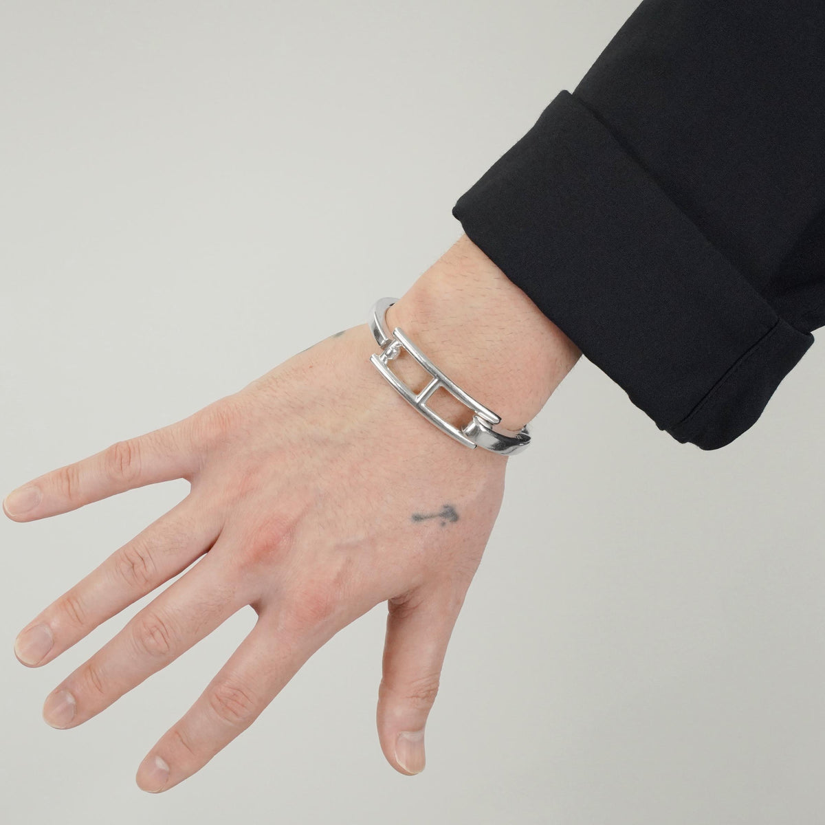 HERMES クラップ ブレスレット STサイズ