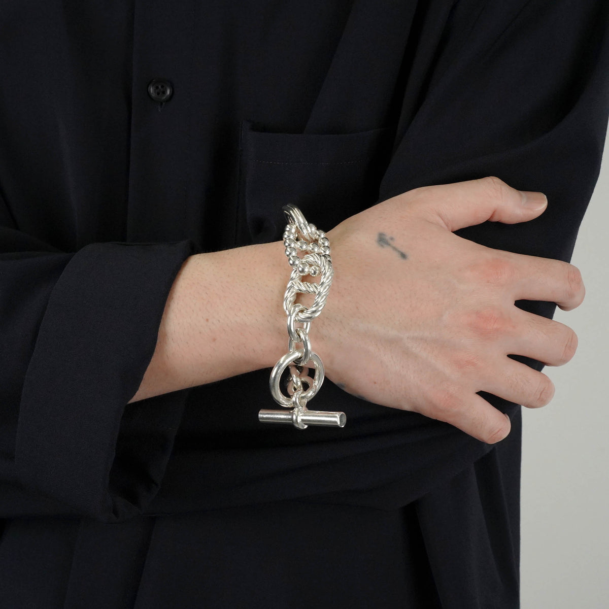 HERMES パラード GM ブレスレット STサイズ