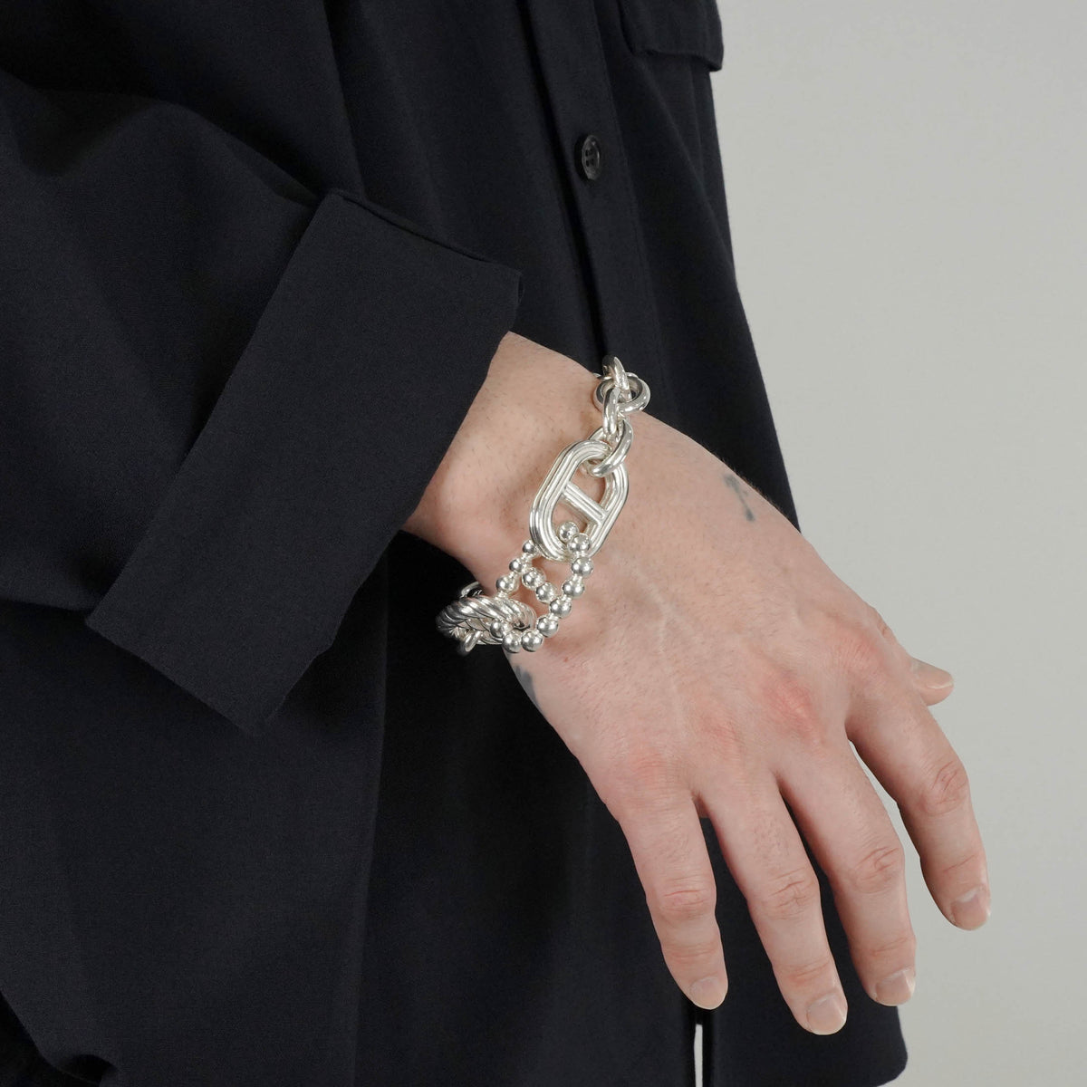 HERMES パラード GM ブレスレット STサイズ