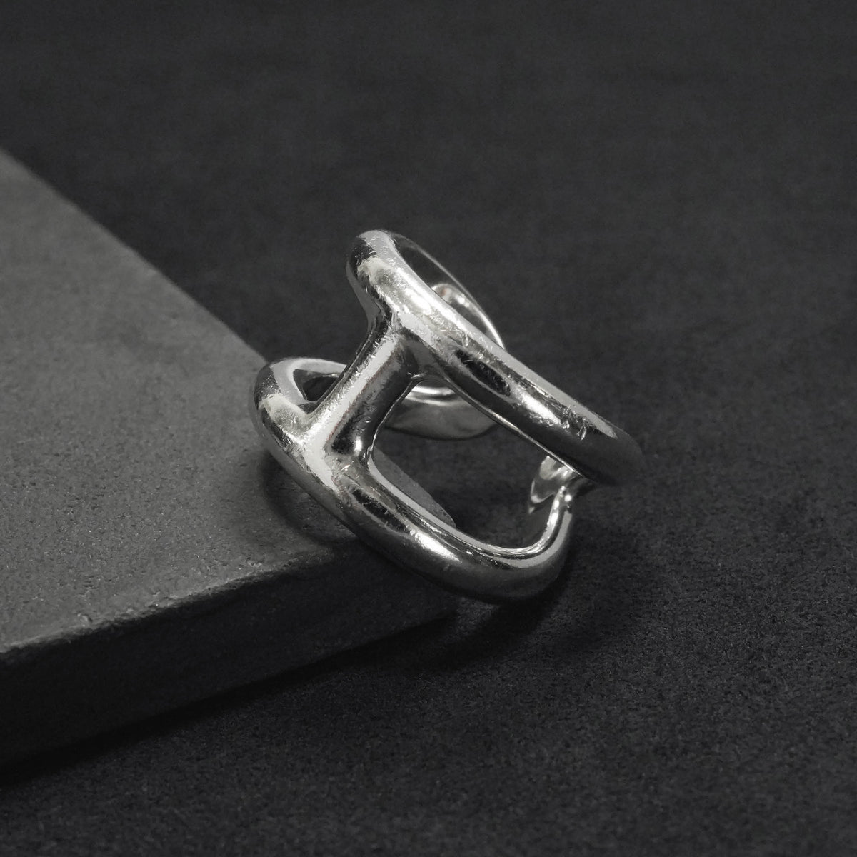 HERMES オスモズ GM リング 64号