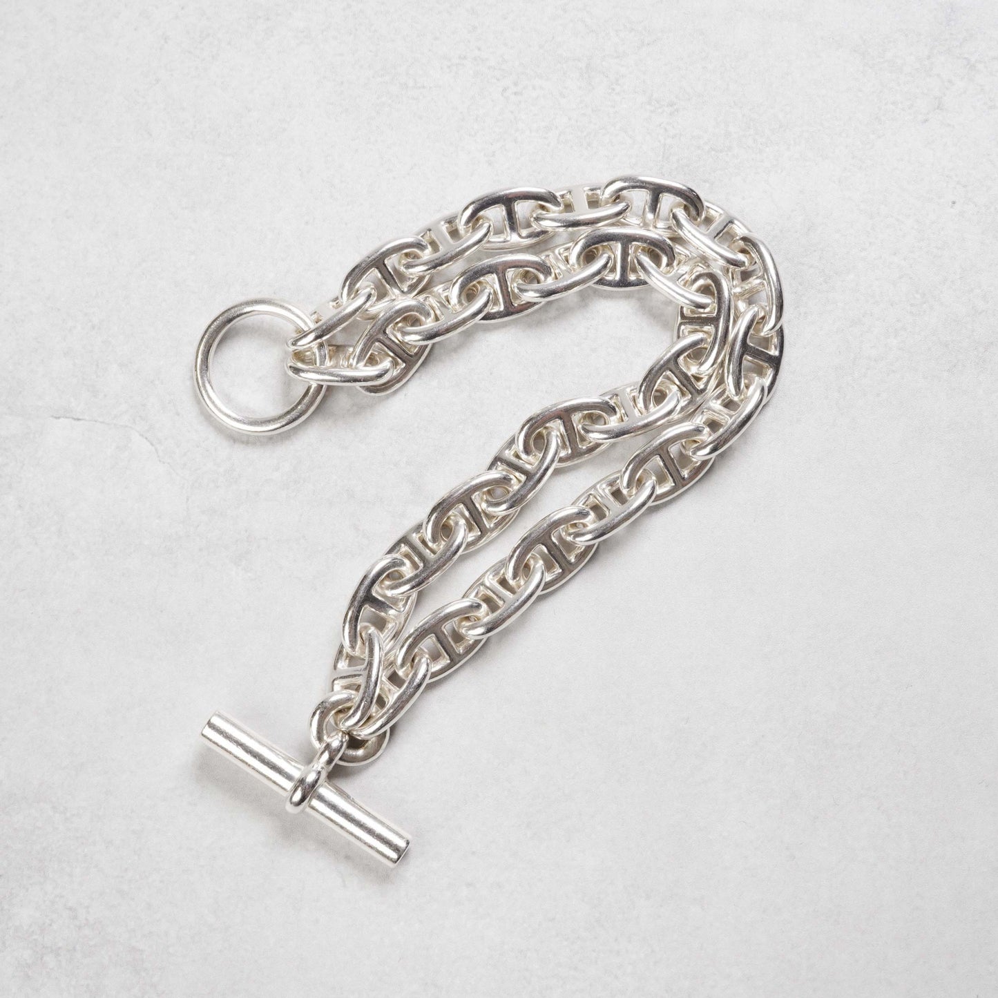HERMES シェーヌダンクルダブル MM ブレスレット