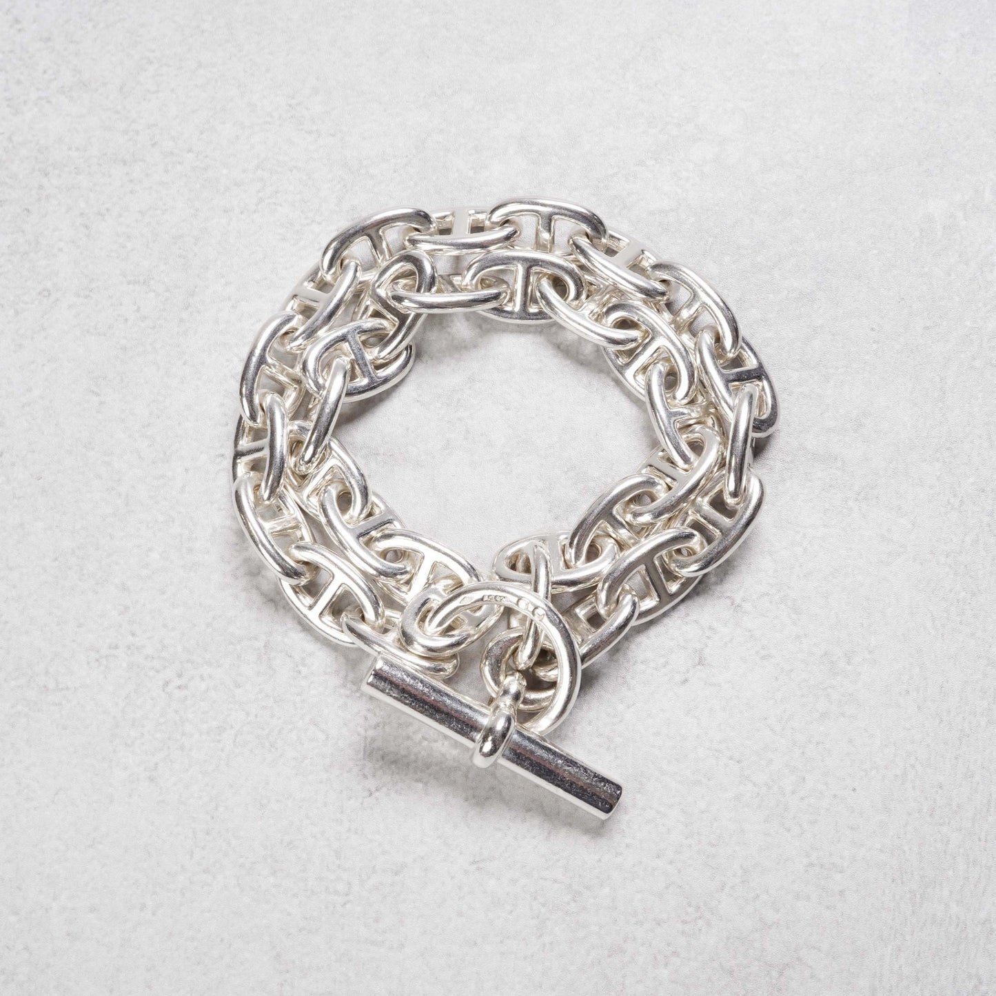 HERMES シェーヌダンクルダブル MM ブレスレット