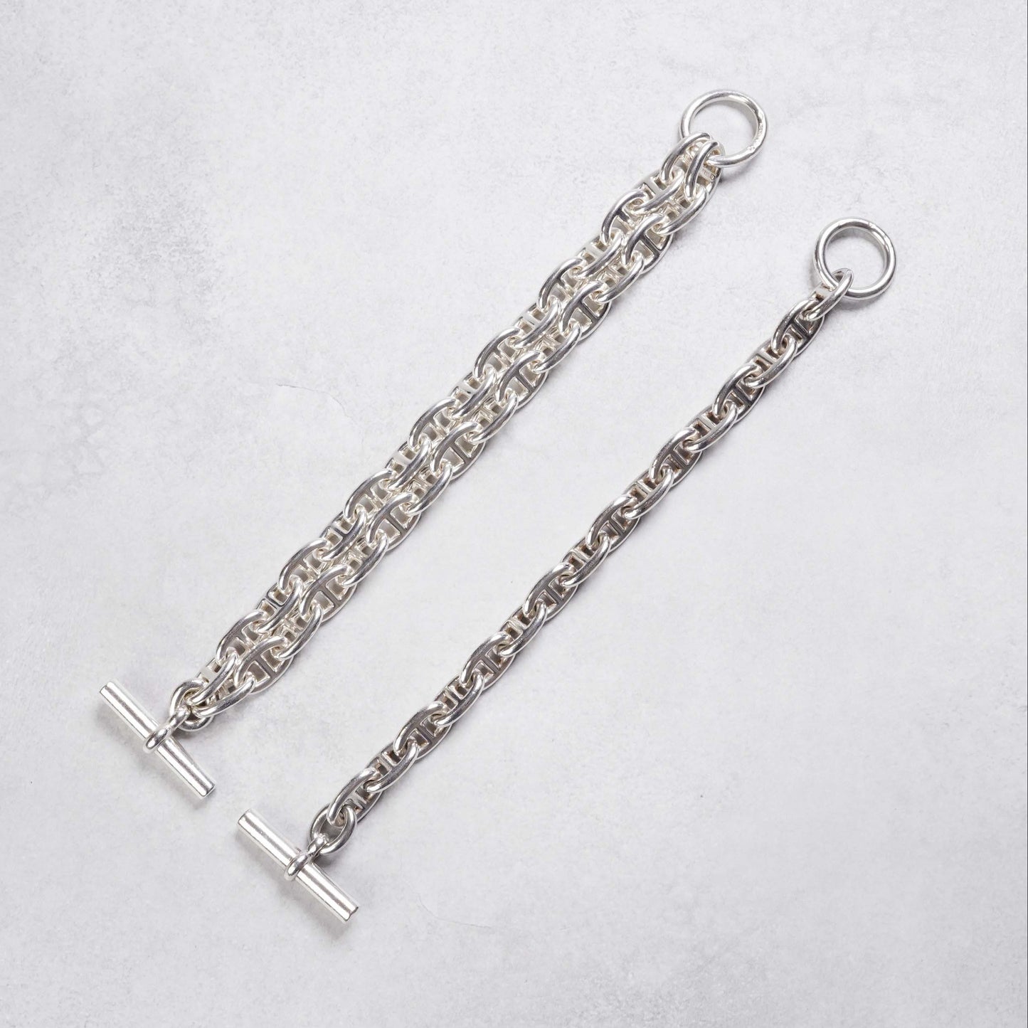 HERMES シェーヌダンクルダブル MM ブレスレット