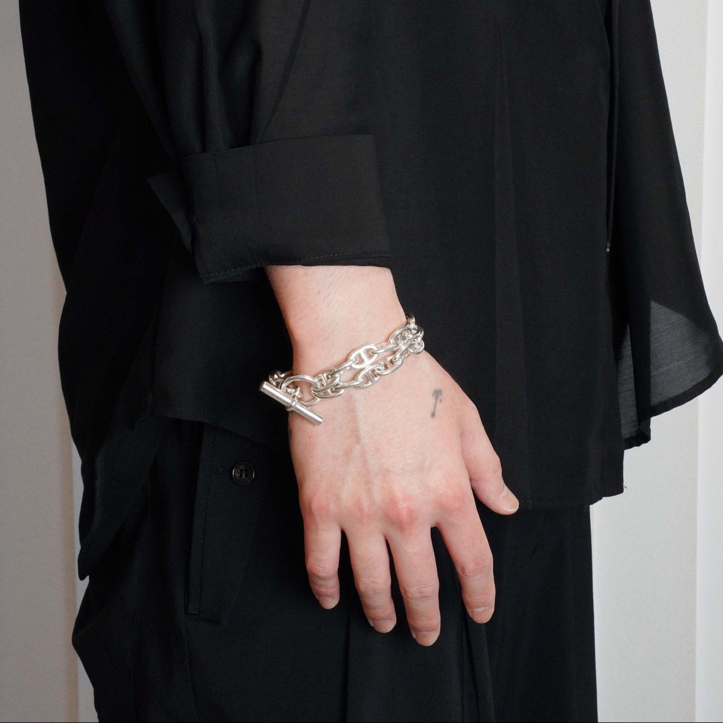 HERMES シェーヌダンクルダブル MM ブレスレット
