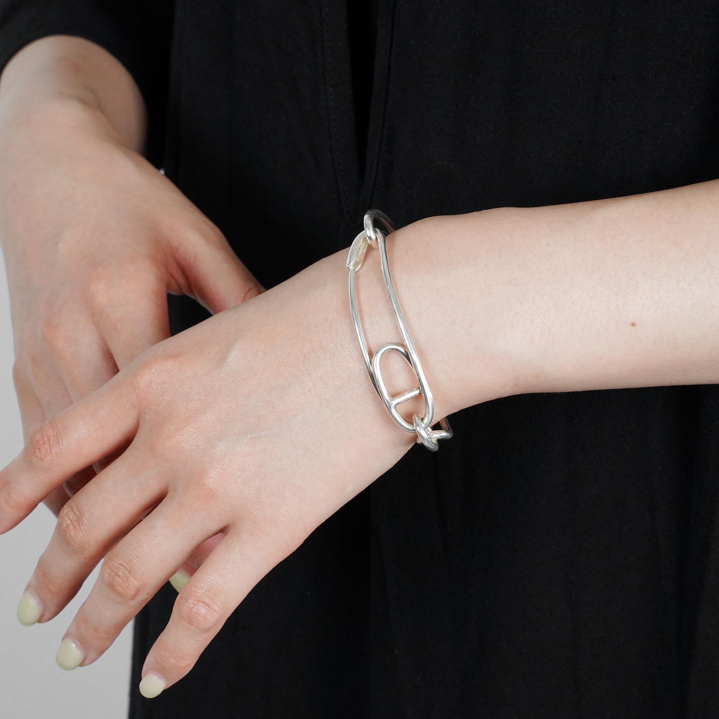 HERMES シェーヌダンクルパンク ブレスレット ST