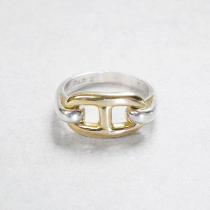 HERMES シェーヌダンクル コンビリング 54号