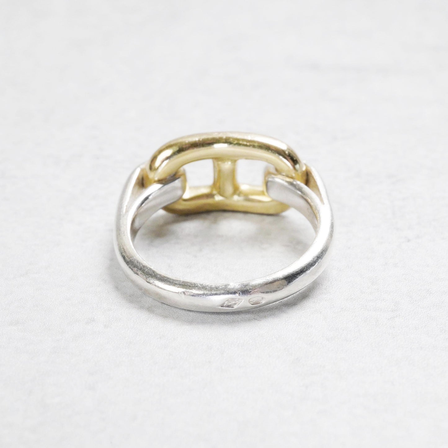 HERMES シェーヌダンクル コンビリング 54号