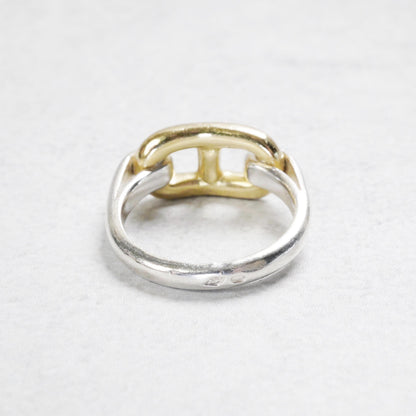 HERMES シェーヌダンクル コンビリング 54号