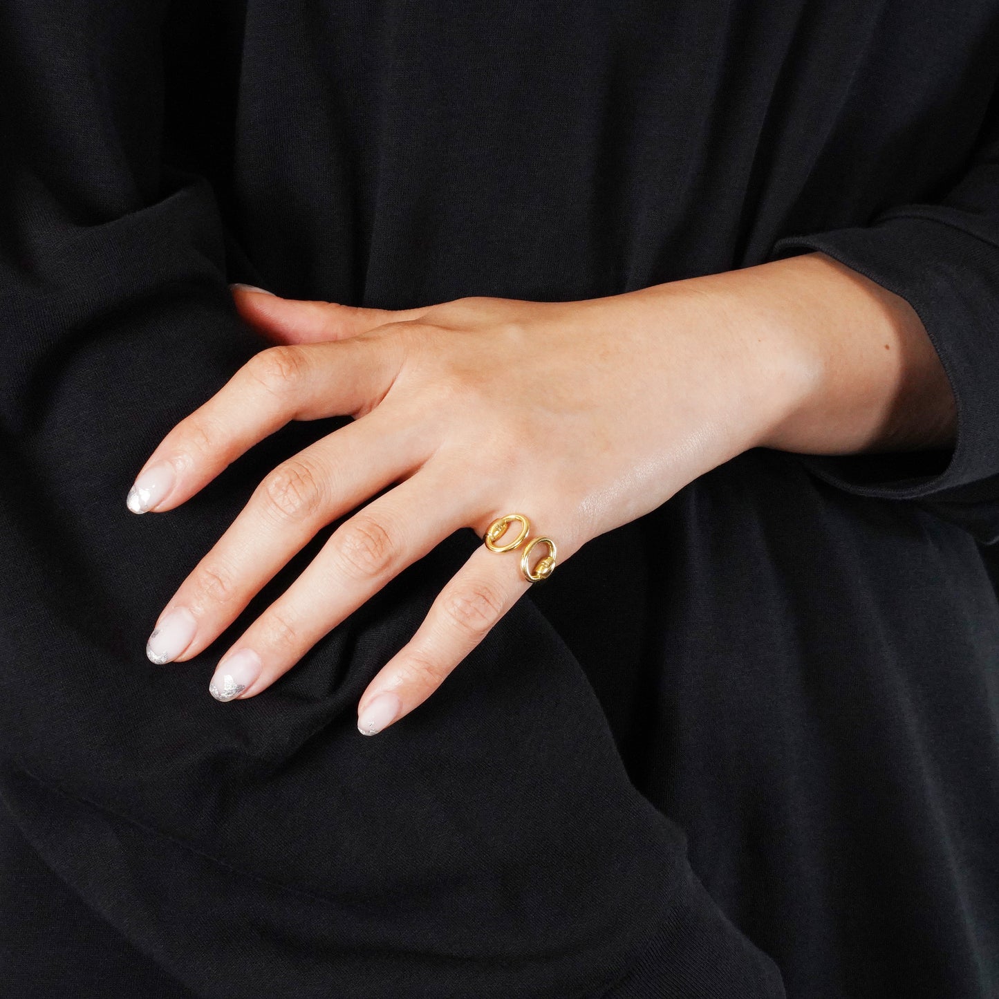 HERMES ナウシカ リング YG 9号