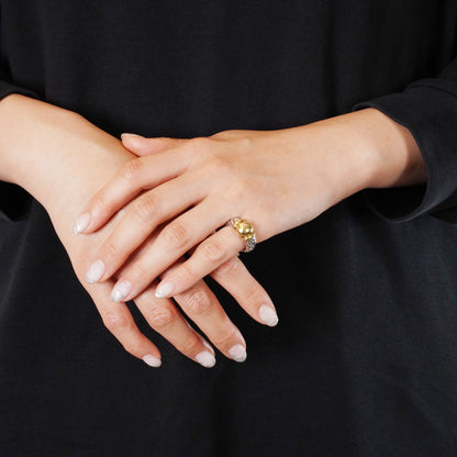 HERMES ボールデザイン コンビリング 11.5号