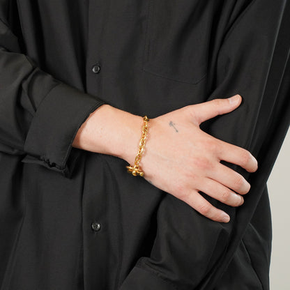 HERMES シェーヌダンクル PM18 YG ブレスレット