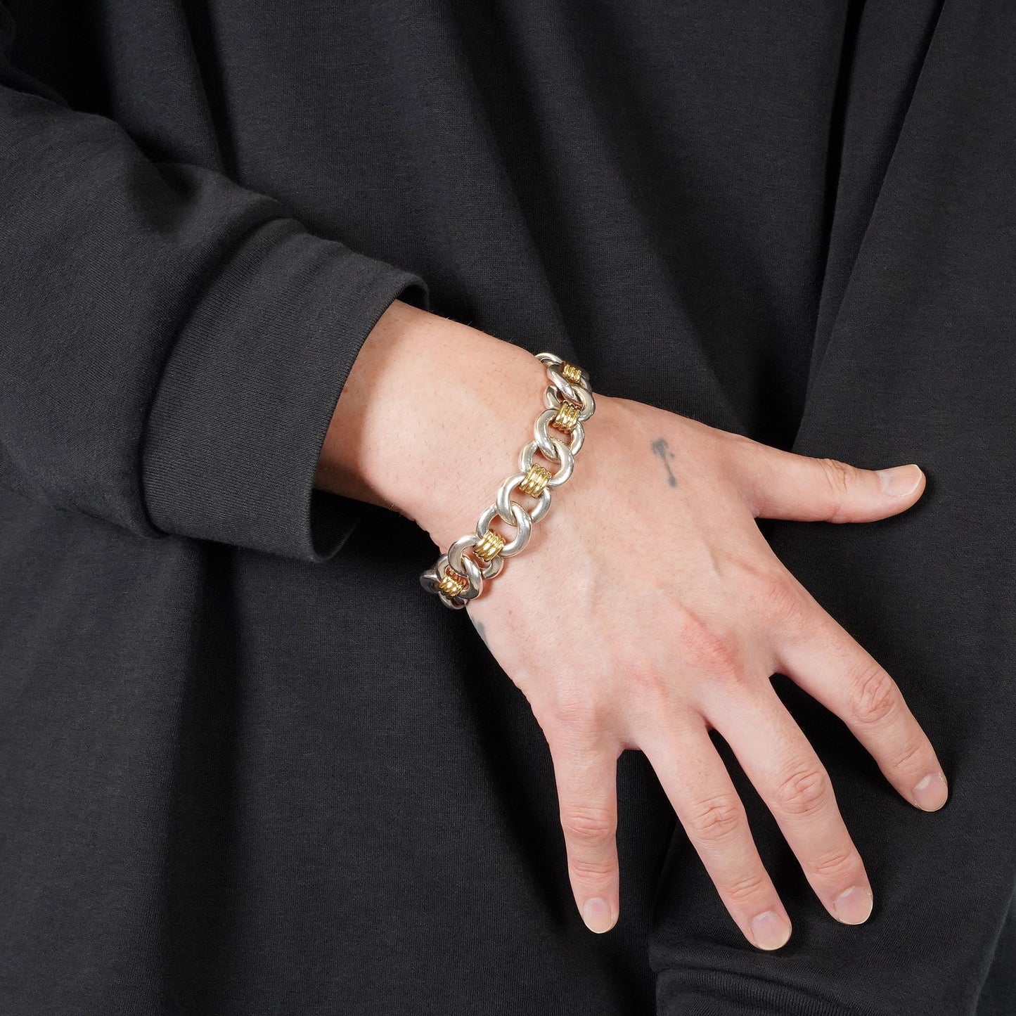 HERMES ヴィンテージ コンビ ブレスレット