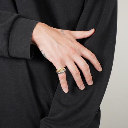 HERMES トリニティ リング 14号