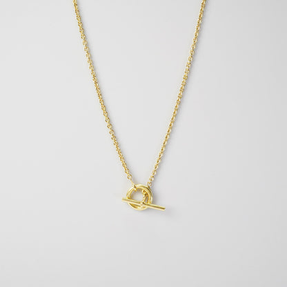 HERMES エシャペ YG ネックレス