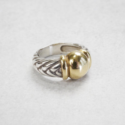 HERMES ボールデザイン コンビリング 11.5号