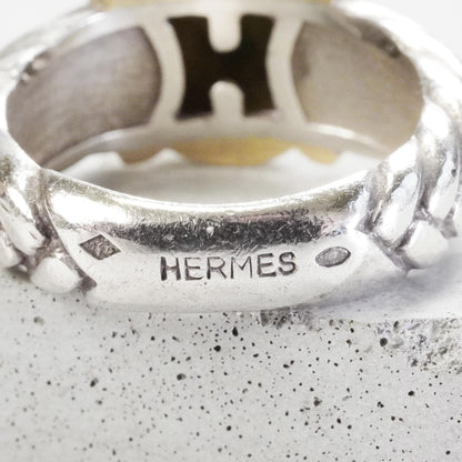 HERMES ボールデザイン コンビリング 11.5号