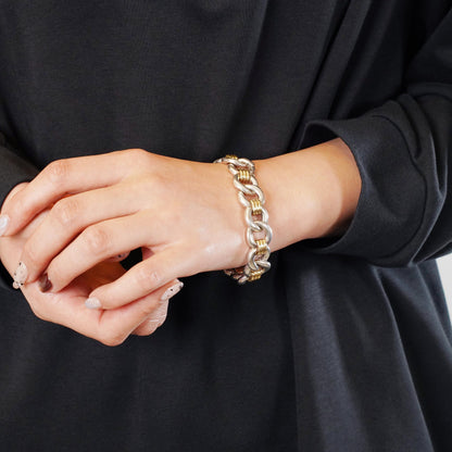 HERMES ヴィンテージ コンビ ブレスレット