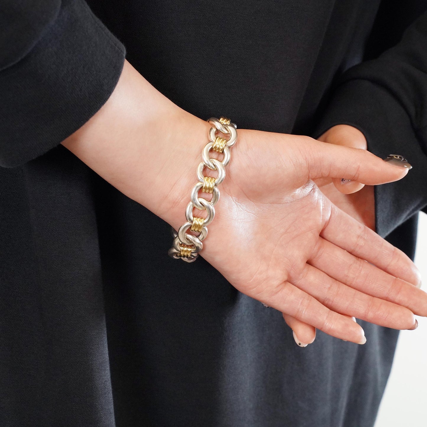 HERMES ヴィンテージ コンビ ブレスレット