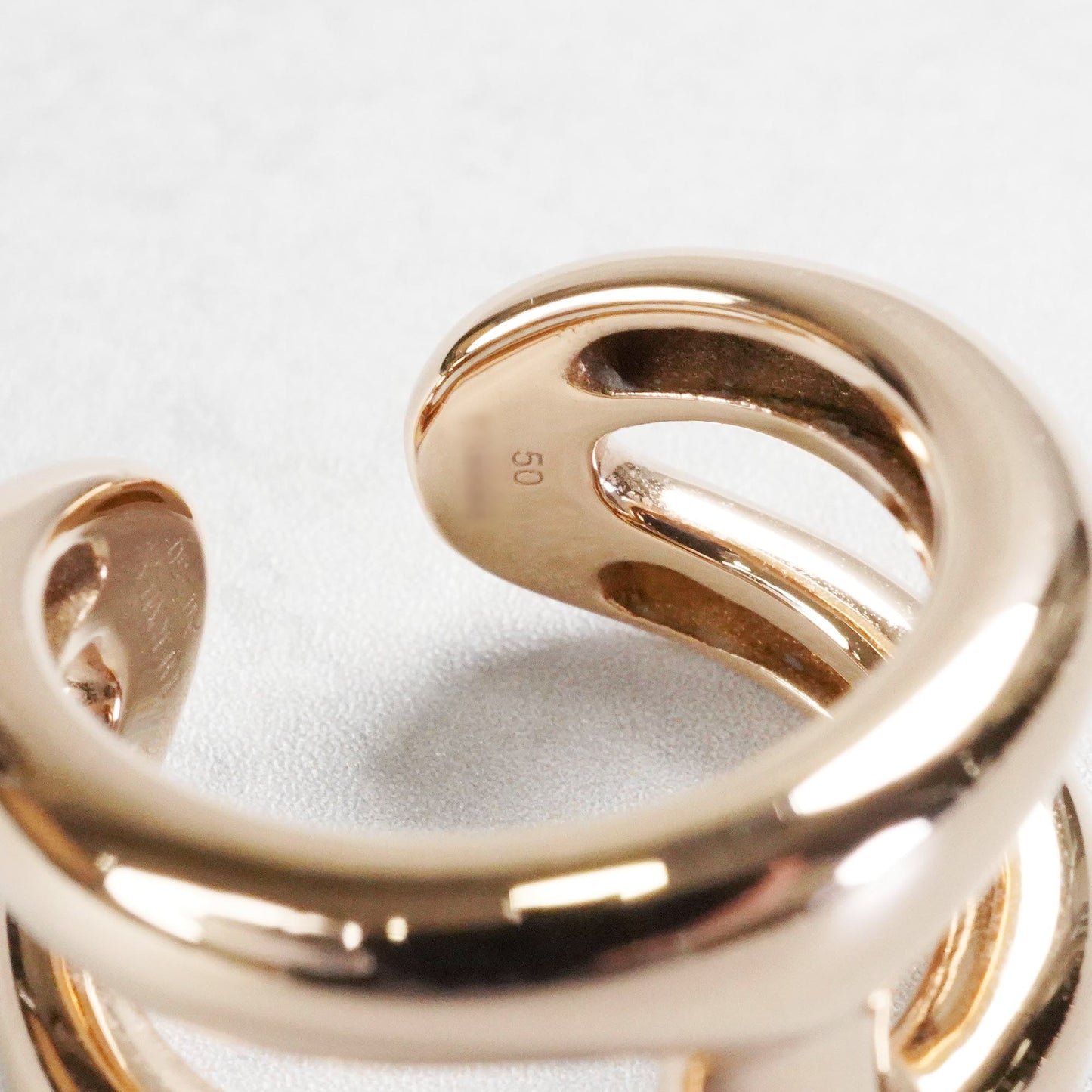 HERMES オスモズ PM RG リング 50号