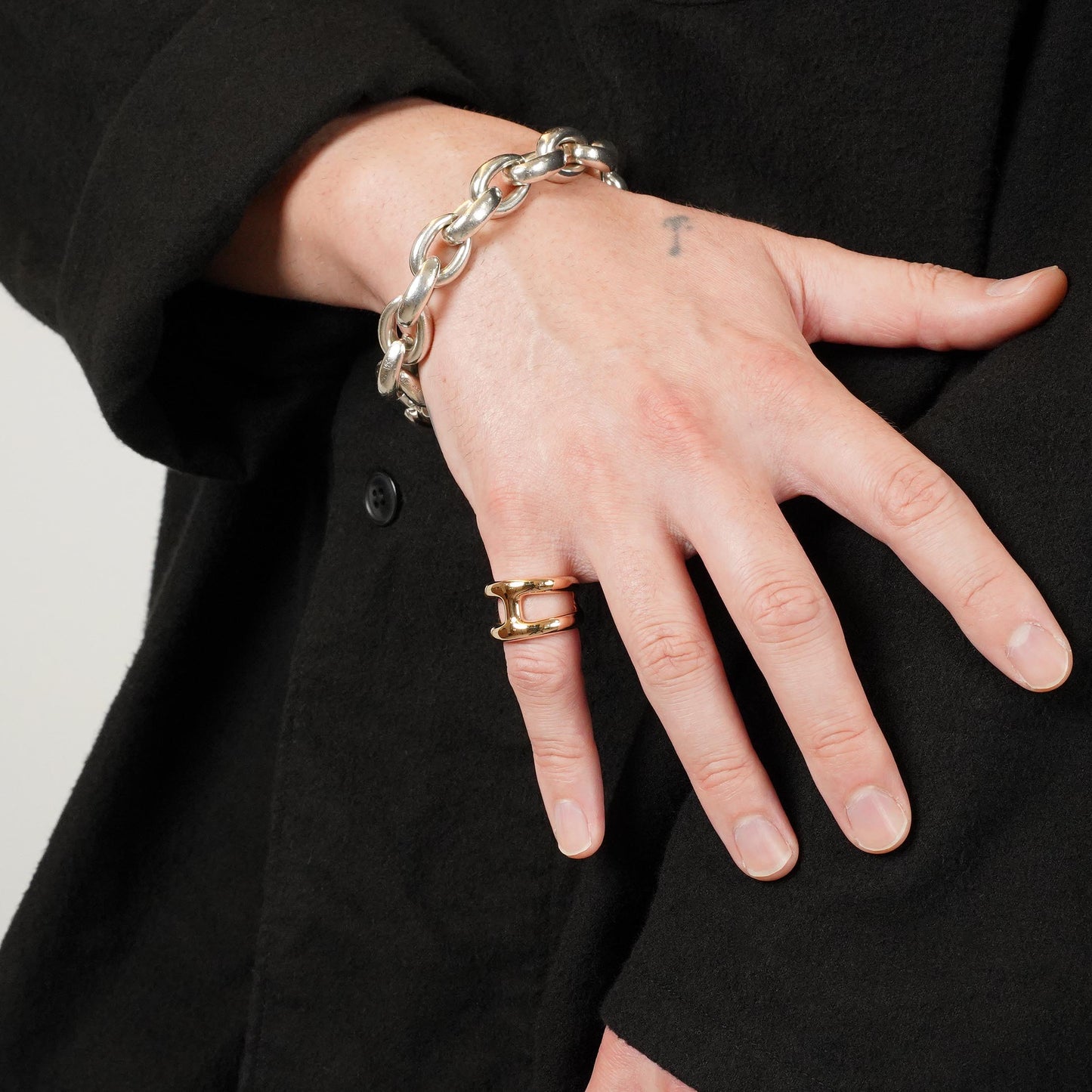 HERMES オスモズ PM RG リング 50号