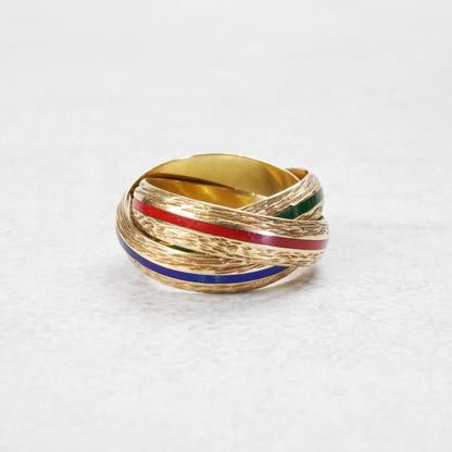 HERMES トリニティ YG リング 16号