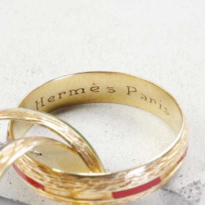 HERMES トリニティ YG リング 16号