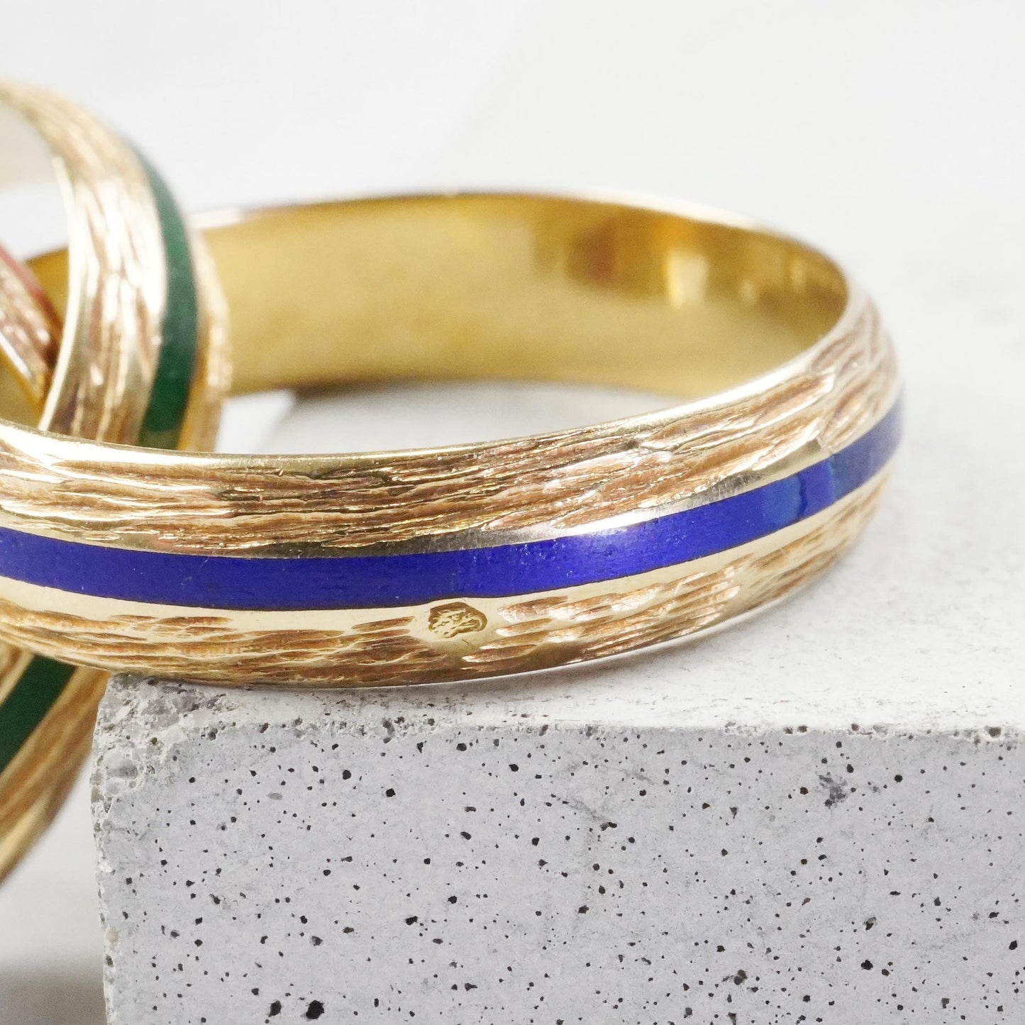 HERMES トリニティ YG リング 16号