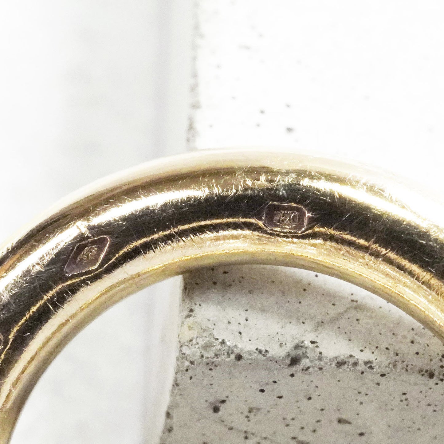 HERMES シェーヌダンクル GM13 YGコンビ ブレスレット